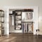 John Louis Home Solid Wood Walk-In Closet System Espresso Finish JLH-586 - alternate 1